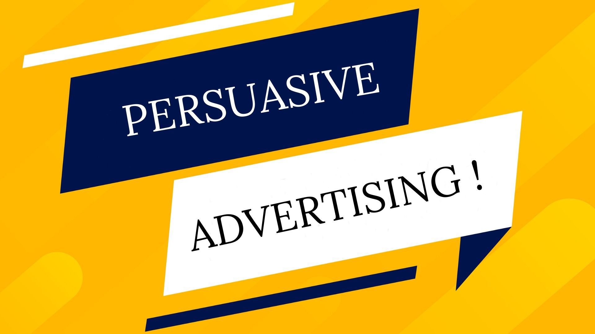 Advertising as Persuasion